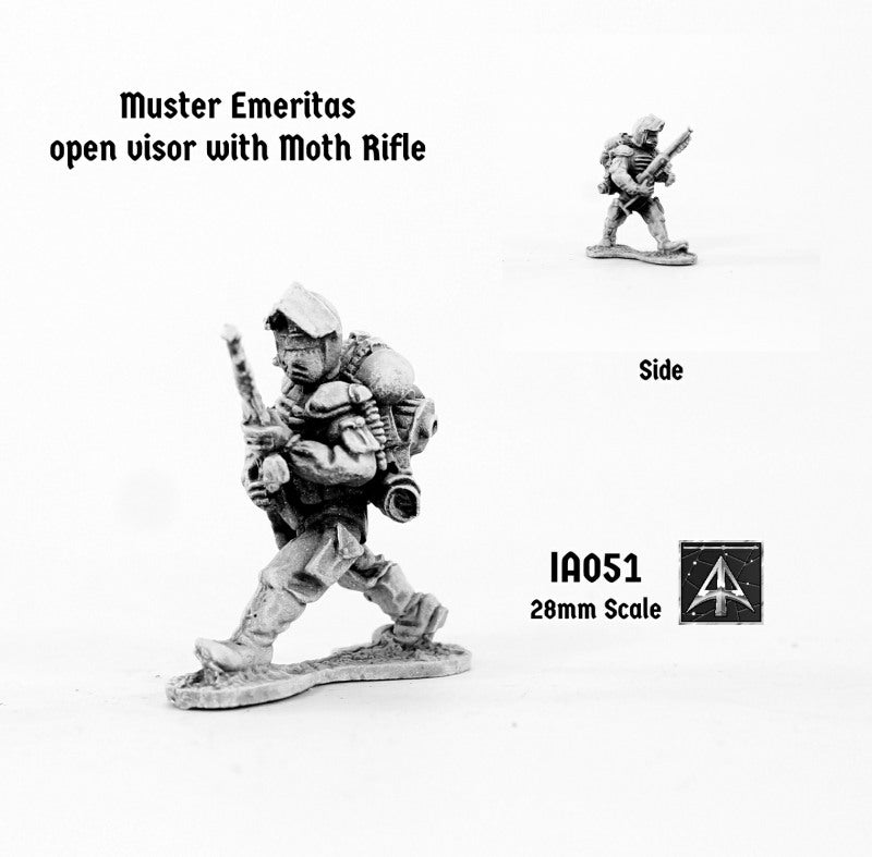 IA051 Muster Emeritas open visor