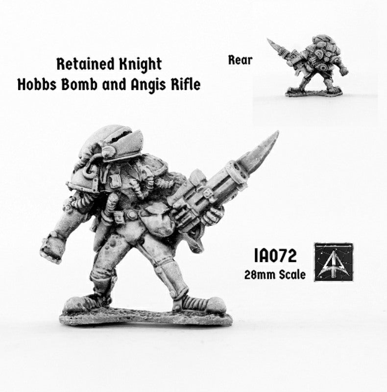 IA072 Retained Knight with Hobbs Bomb