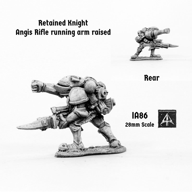 IA086 Retained Assaulter running arm raised