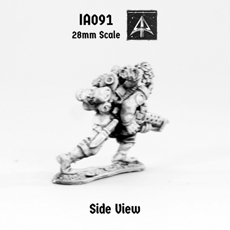 IA091 Muster Veteran running