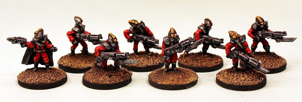 IAFP05 Legionary Ordos (Platoon Pack) - Includes free extra unique miniature!