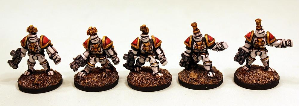 IAFP03 Desteria Lance (Platoon Pack) - Includes free extra unique miniature!