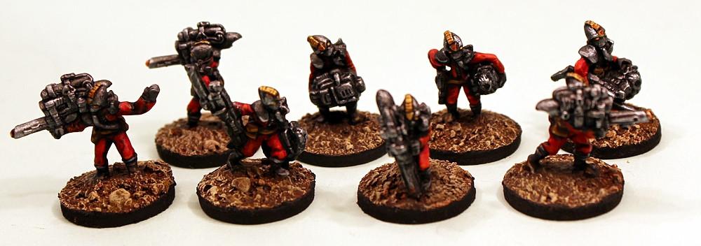 IAFP05 Legionary Ordos (Platoon Pack) - Includes free extra unique miniature!