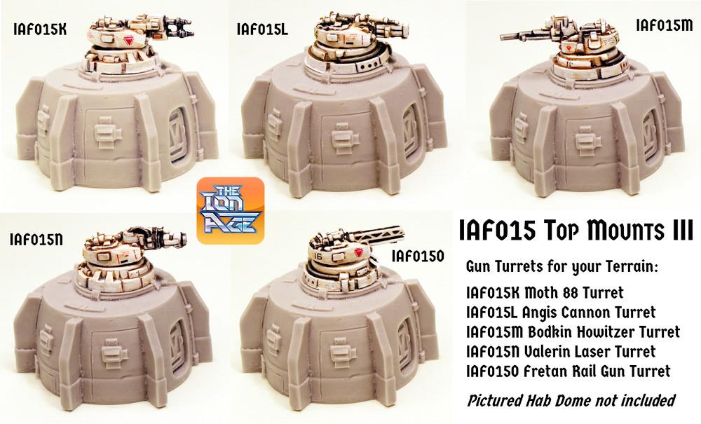 IAF015 Hab Dome Top Mounts III