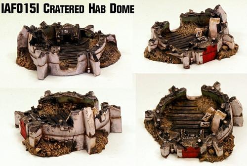 IAF015I Cratered Hab Dome