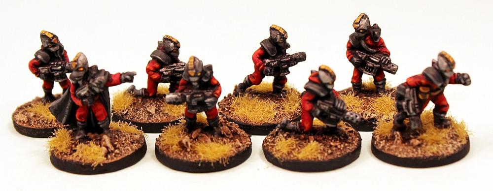 IAFP05 Legionary Ordos (Platoon Pack) - Includes free extra unique miniature!