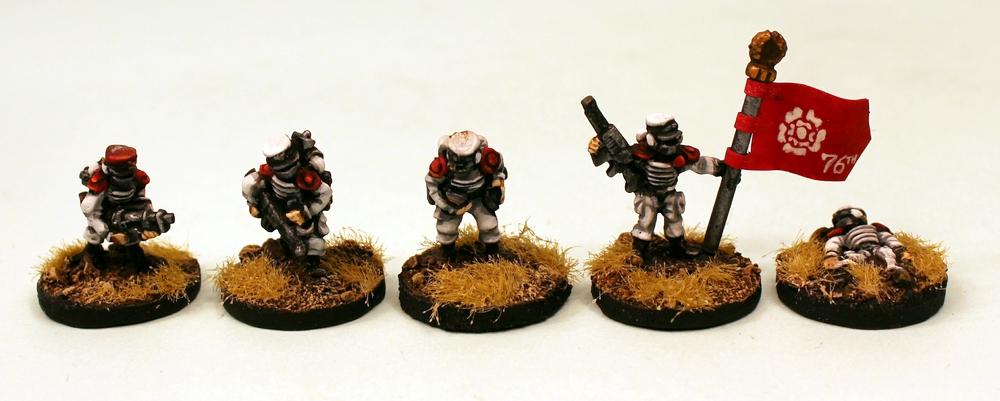 IAFP13 Muster Patrol Platoon (Platoon Pack) - Includes free extra unique miniature!