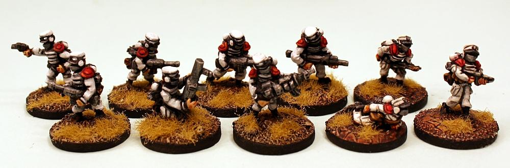 IAFP13 Muster Patrol Platoon (Platoon Pack) - Includes free extra unique miniature!