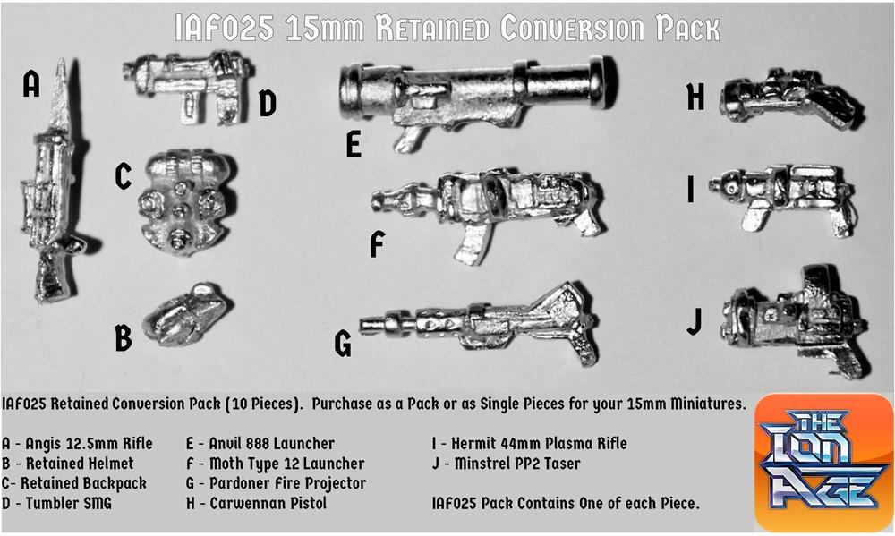 IAF025 15mm Retained Conversion Pack