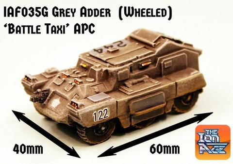 IAF035G Grey Adder APC Battle Taxi Wheeled