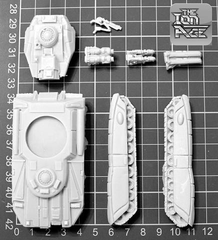 IAF042B Mullo AFV Tracked with three turret load outs