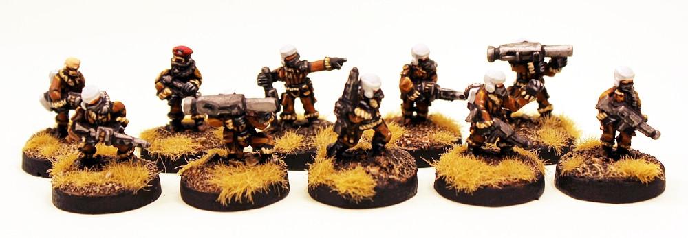 IAFP07 Planetary Militia Platoon (Platoon Pack) - Includes free extra unique miniature!