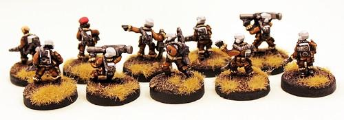 IAF068 Planetary Militia 2nd Squad