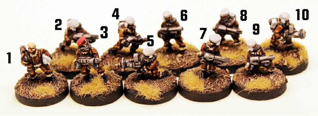 IAF071 Planetary Militia 3rd Squad
