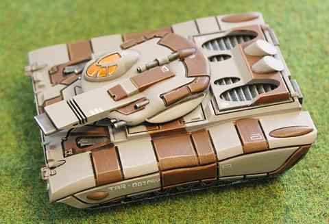 IAF100C Taranis Tracked MBT SPB Energy Turret (Super Heavy) - Free Pack of Drones included