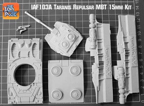 IAF103A Taranis Repulsar MBT Cannon Turret (Super Heavy) - Free Pack of Drones included