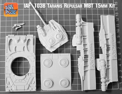 IAF103B Taranis Repulsar MBT Command Turret (Super Heavy) - Free Pack of Drones included