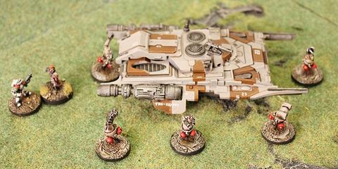 IAF103E Taranis Repulsar APC (Super Heavy) - Free Pack of Drones included