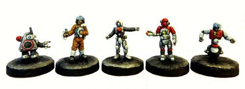 IAF120 Security Droids