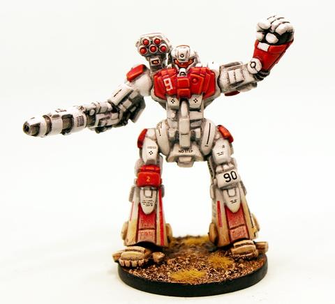 IAF128 Afara Strider Mecha - Three Different Variants