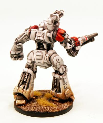 IAF128 Afara Strider Mecha - Three Different Variants