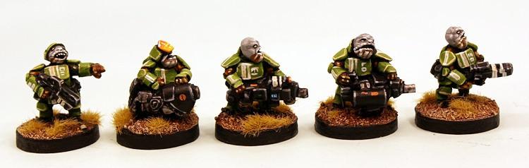 IAFP10 Prang Army Platoon - Includes free extra unique miniature!