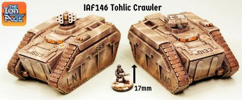 IAF146 Tohlic Armoured Crawler with two different turrets (105mm long kit!)