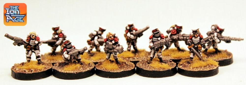 IAFP13 Muster Patrol Platoon (Platoon Pack) - Includes free extra unique miniature!