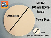 IAF168 100mm Round Bases (For Patrol Angis)