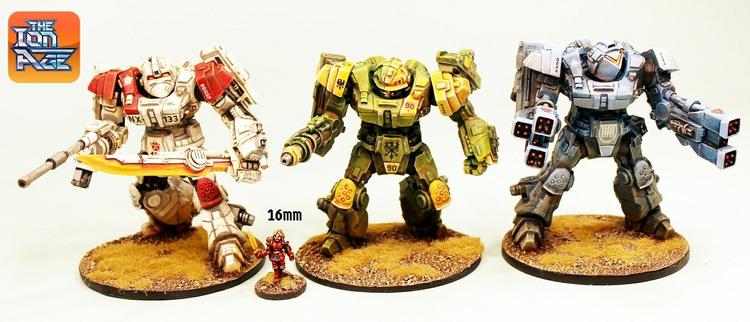 IAFMB01 Magog War Mecha Three Bundle - One of Each saving 10%