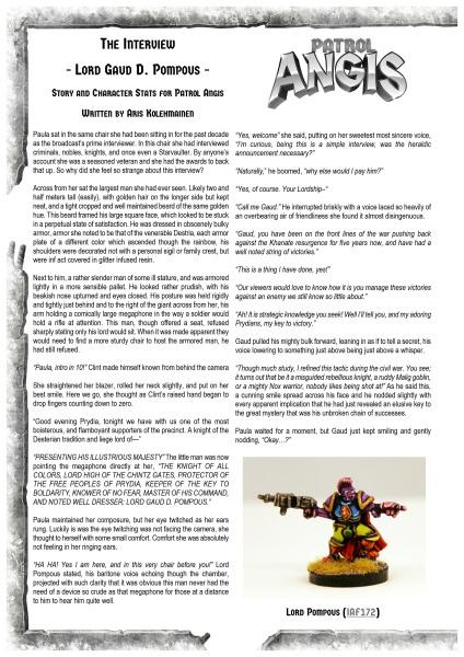 IAF172 Lord Pompous (Desteria Character Kit)