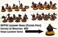 IAFP05 Legionary Ordos (Platoon Pack) - Includes free extra unique miniature!