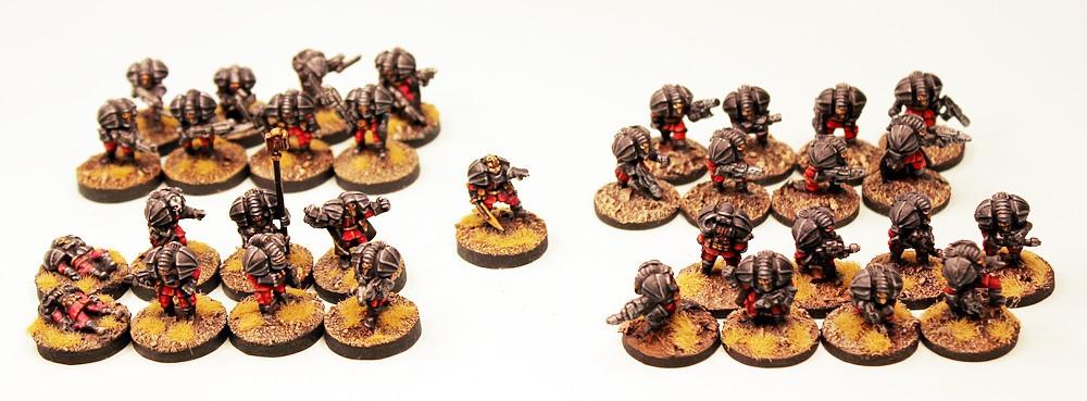 IAFP09 Pioneer Ordos (Platoon Pack) - Includes free extra unique miniature!