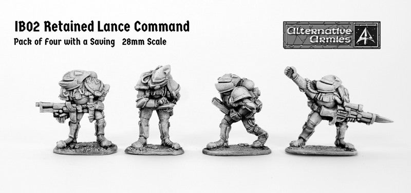 IB02 Retained Lance Command (Four Pack with Saving)