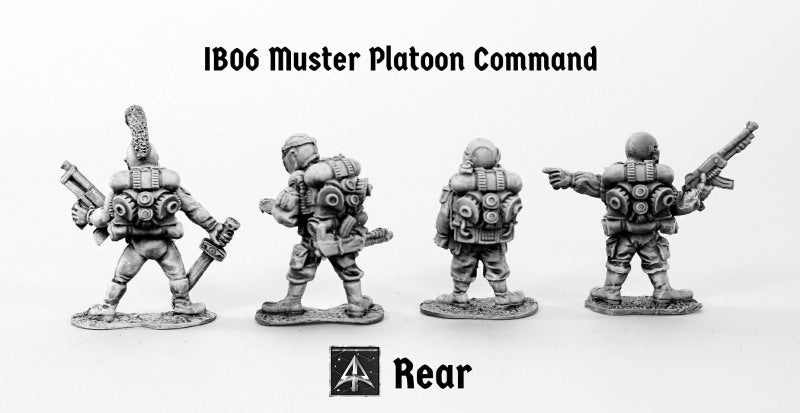 IB06 Muster Platoon Command (Four Pack with Saving)