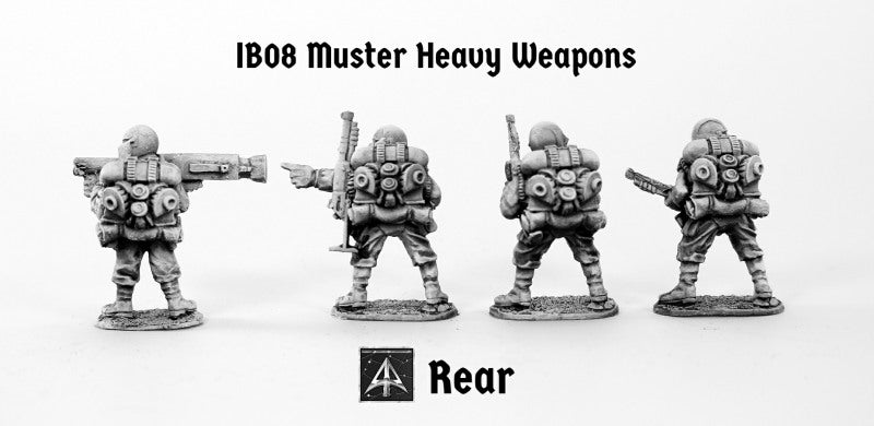 IB08 Muster Heavy Weapons (Four Pack with Saving)