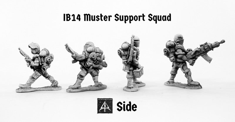 IB14 Muster Support Squad (Four Pack with Saving) (Save 15%)
