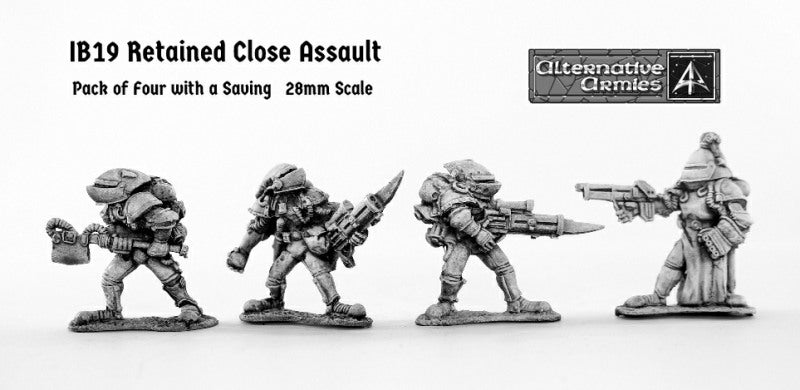 IB19 Retained Close Assault (Four Pack with Saving)