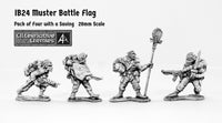 IB24 Muster Battle Flag (Four Pack with Saving)