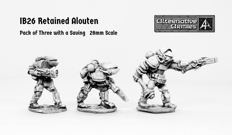 IB26 Alouten Retained (Three Pack with Saving)
