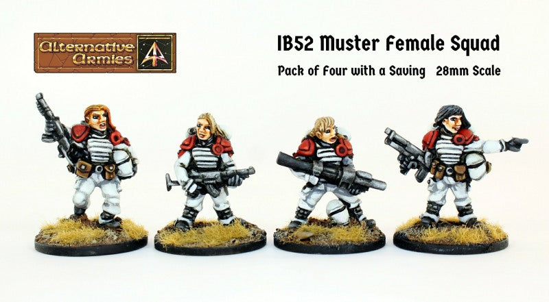 IB52 Muster Female Squad (Four Pack with Saving)