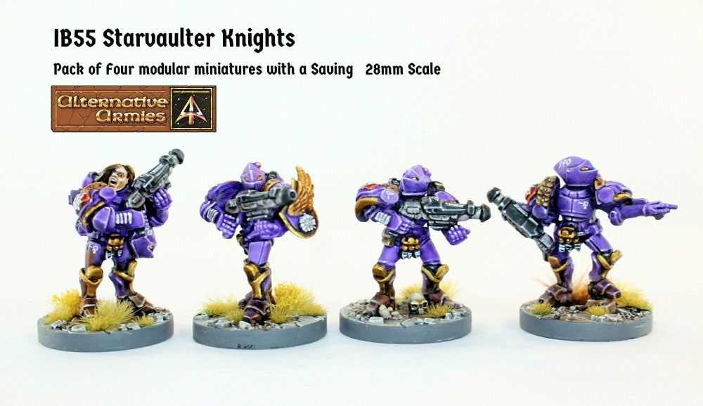IB55 Starvaulter Knights (Four pack modular with saving)