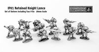 IP01 Retained Knight Lance with two miniatures included free