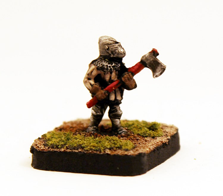 ME25 14thC Knight with Axe