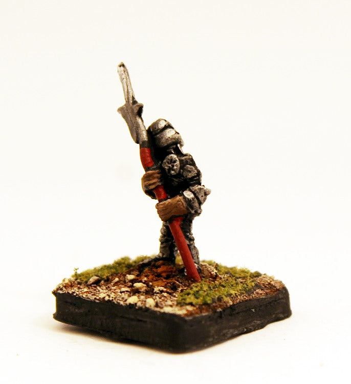 ME34a Knight with Halberd in Sallet 15thc
