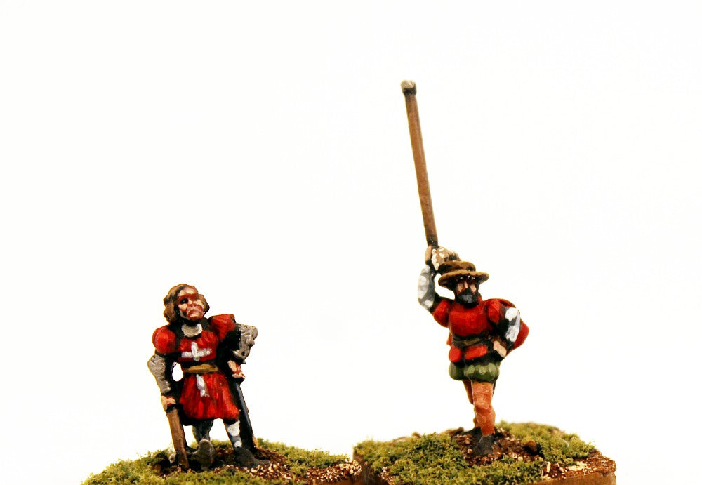 MR34 Officer and Standard Bearer 16thC Early
