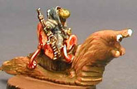 MSN24 Saurian rider on giant slug