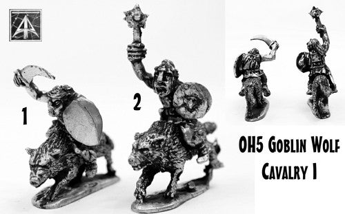 OH5 Goblin Wolf Cavalry I (Choose Pack, Singles or Riders only)