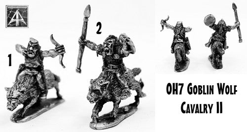OH7 Goblin Wolf Cavalry II (Choose Pack, Singles or Riders only)