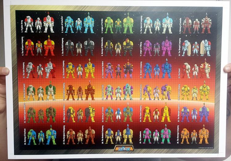 POSTER PRINT - PIA003 Uniforms of the Prydian Precinct - Print or Digital Download